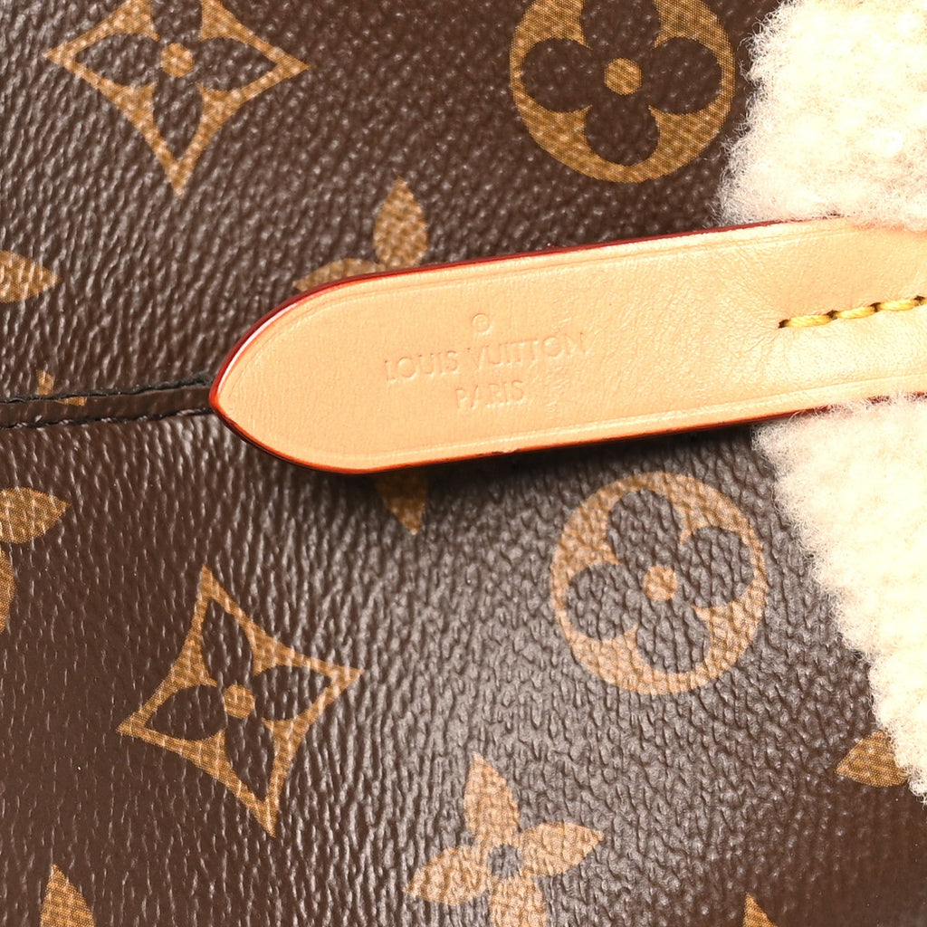 Monogram Shearling Cozygram Neonoe BB £¨ Direct shipment via from wholesalehk.shop