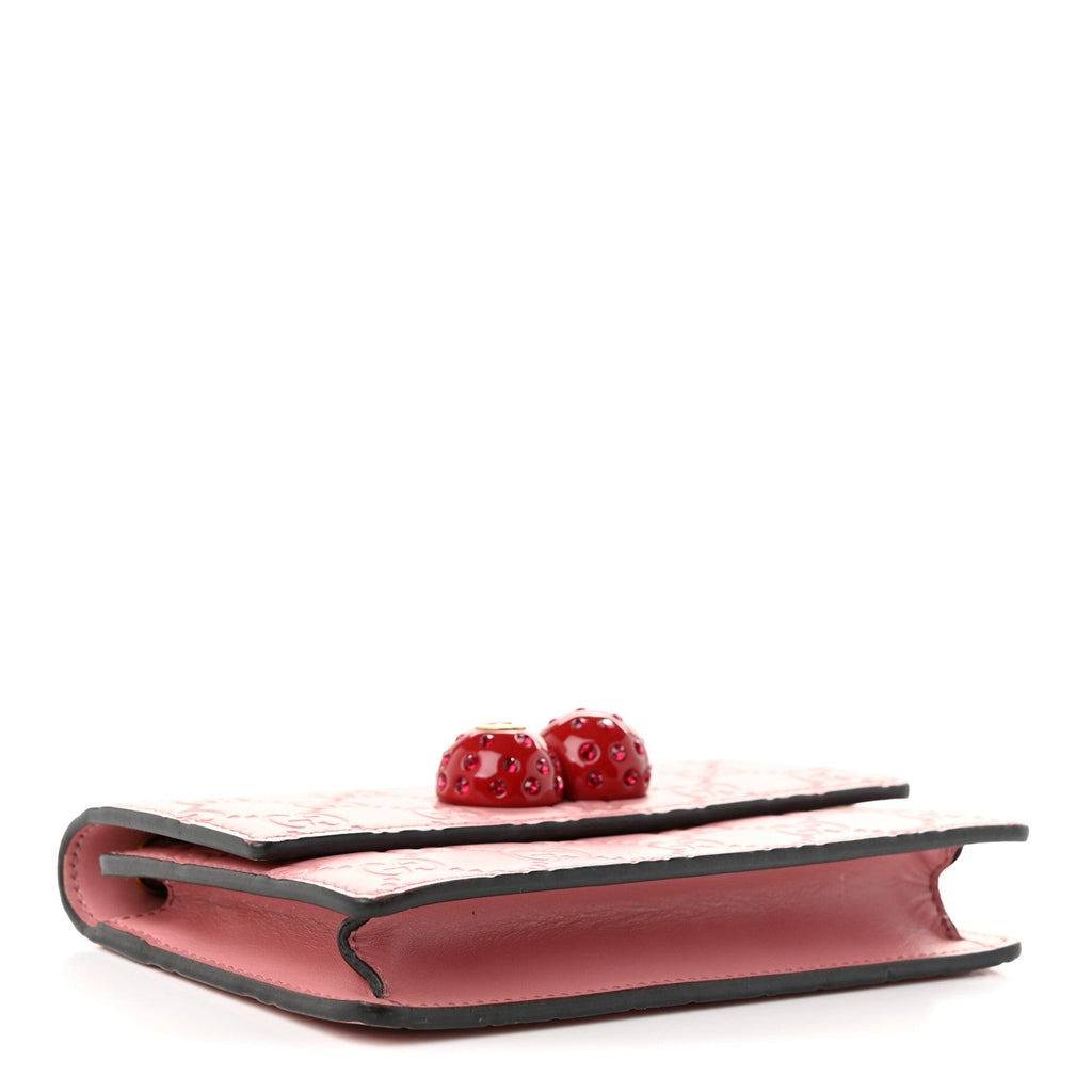 Guccissima Mini Cherry Chain Bag Rose £¨ Direct shipment via from wholesalehk.shop