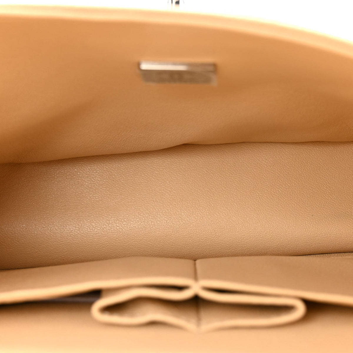 Caviar Quilted Small Double Flap Beige wholesalehk.shop