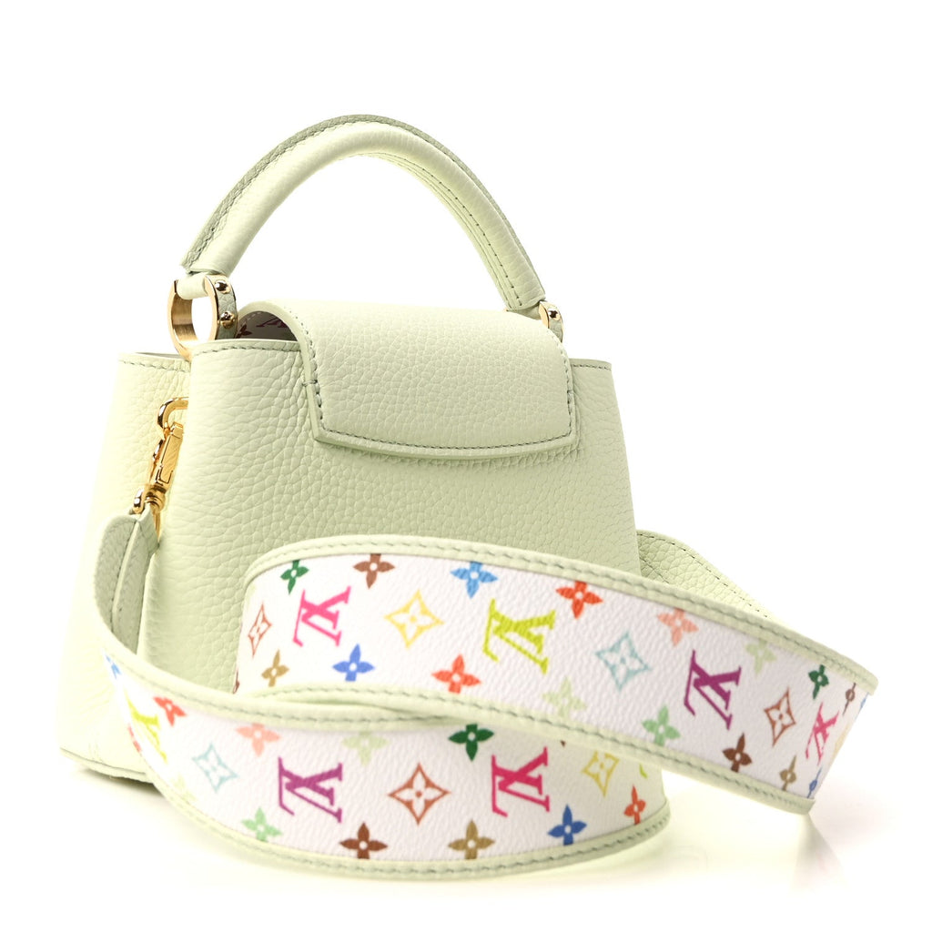 LV X TM Taurillon Mini Capucines Green £¨ Direct shipment via from wholesalehk.shop