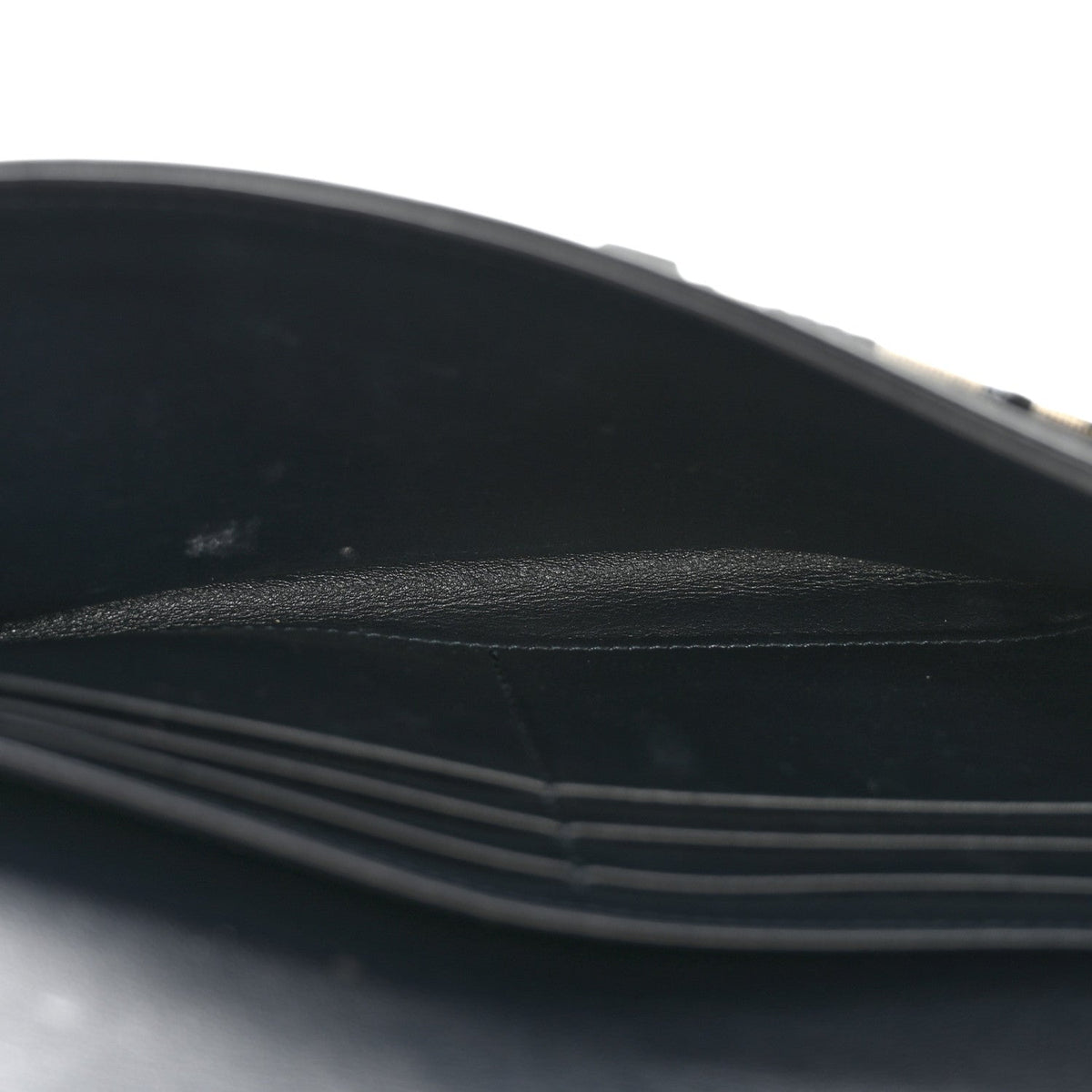 Oblique Saddle Chain Long Wallet Blue wholesalehk.shop