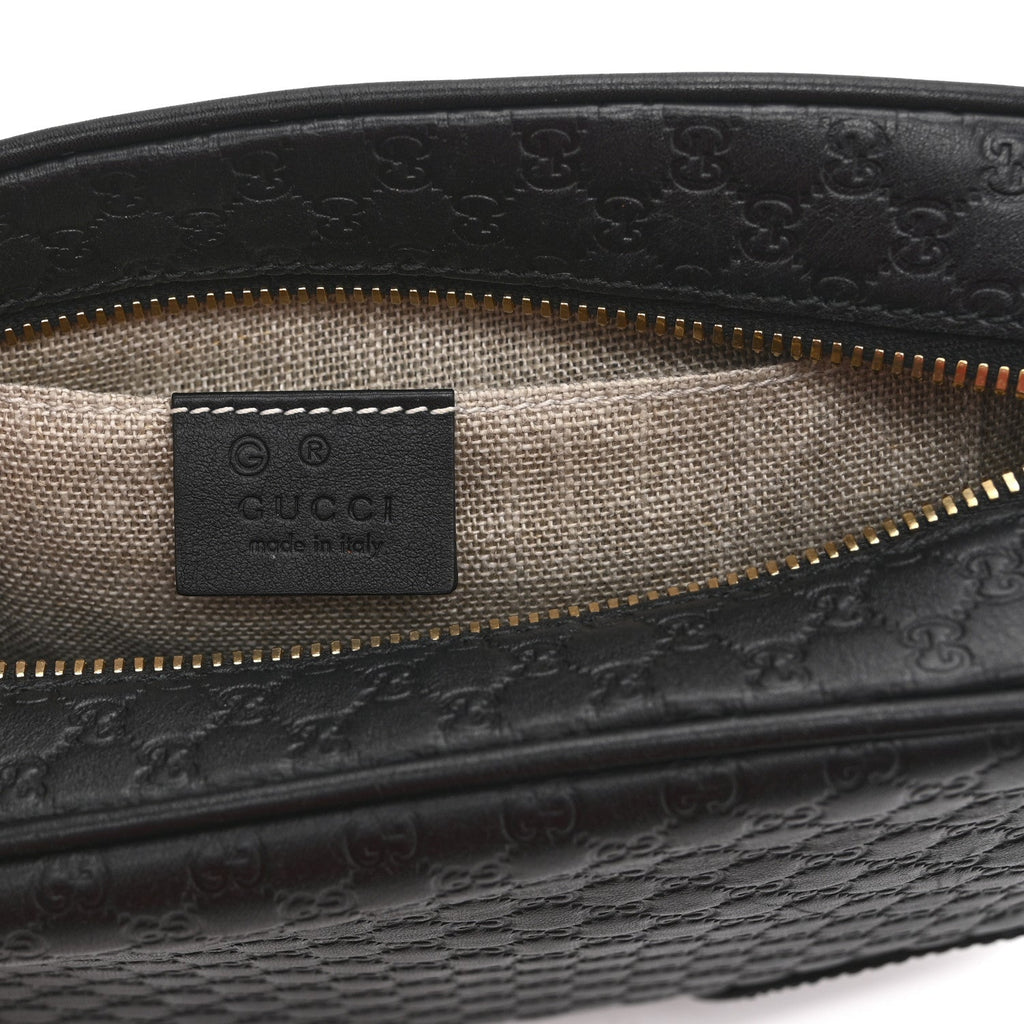 Microguccissima Mini Bree Messenger Bag Black £¨ Direct shipment via from wholesalehk.shop