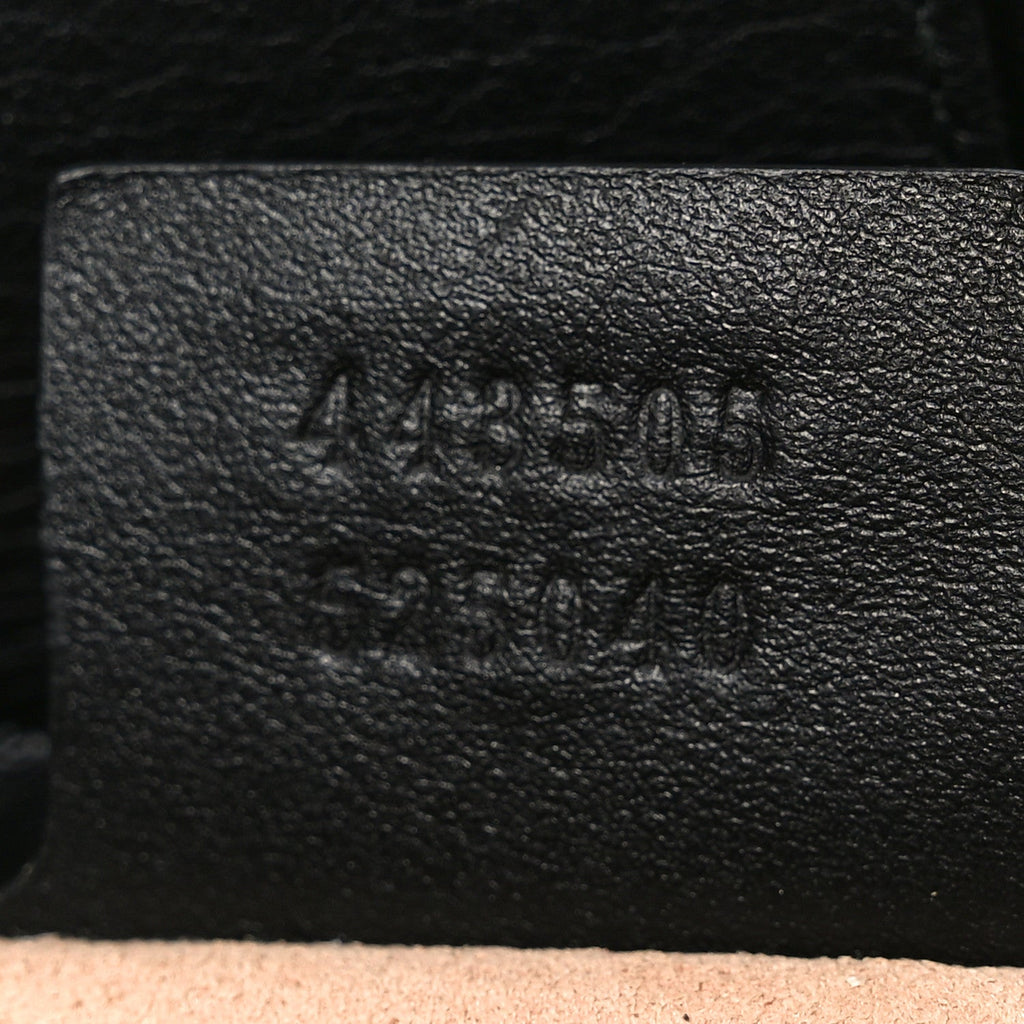 Calfskin Matelasse Studded Medium GG Marmont Tote Black wholesalehk.shop
