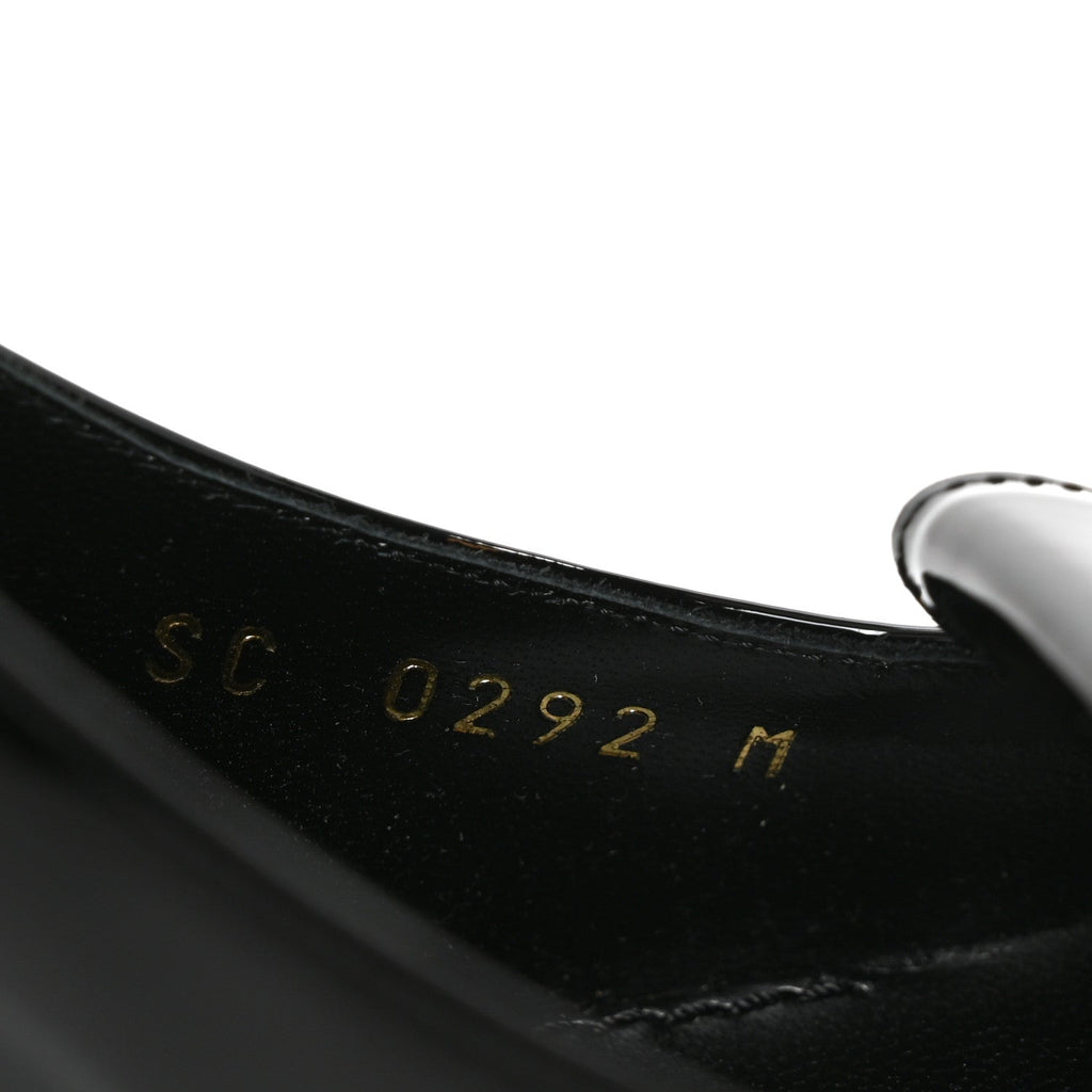 Patent Calfskin Shake Slingback Pumps 37 Black £¨ Direct shipment via from wholesalehk.shop