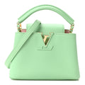 Taurillon Mini Capucines Vert Pomme £¨ Direct shipment via from wholesalehk.shop