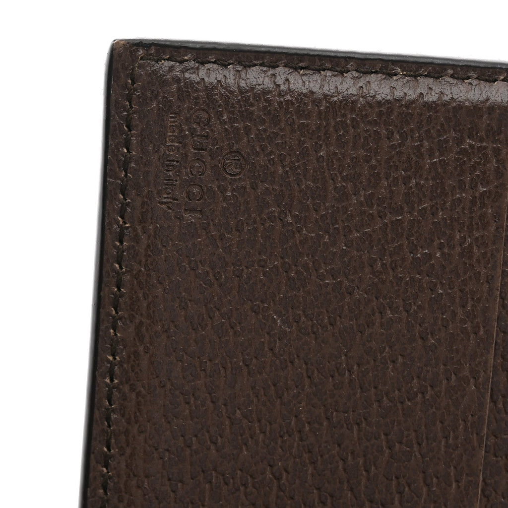 GG Supreme Monogram Web Ophidia French Flap Wallet Beige New Acero wholesalehk.shop