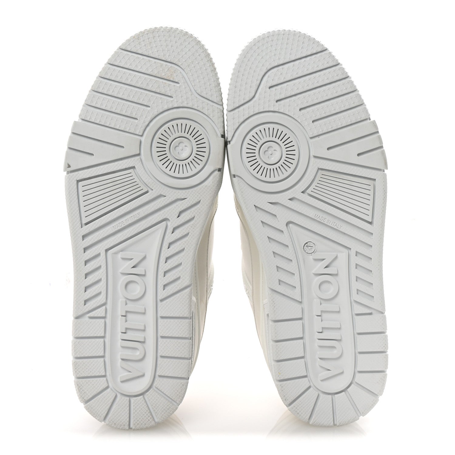 Calfskin Womens LV Trainer Sneakers 37.5 White £¨ Direct shipment via from wholesalehk.shop