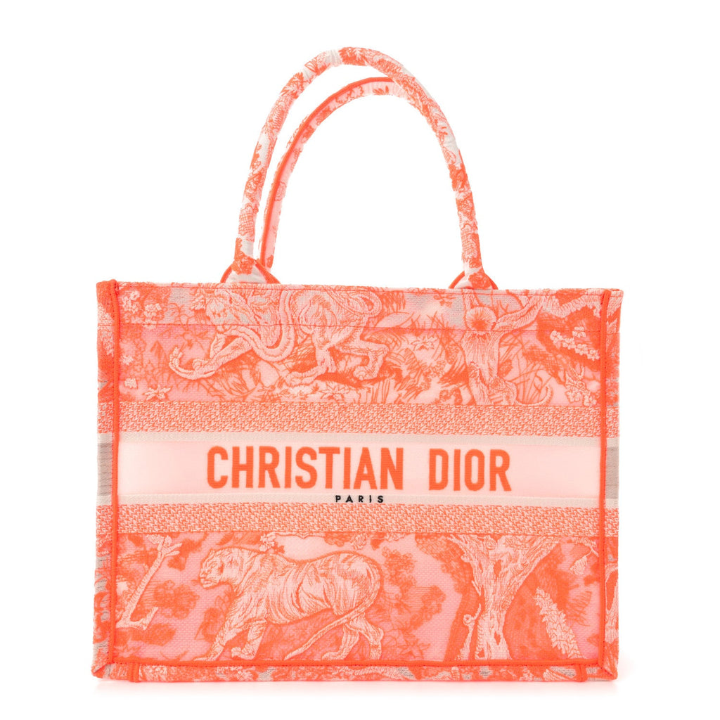 Transparent Canvas Embroidered Medium Dioriviera Toile De Jouy Book Tote £¨ Direct shipment via from wholesalehk.shop