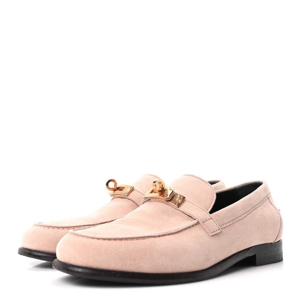 Suede Goatskin Womens Destin Loafer 35.5 Rose Opaline wholesalehk.shop