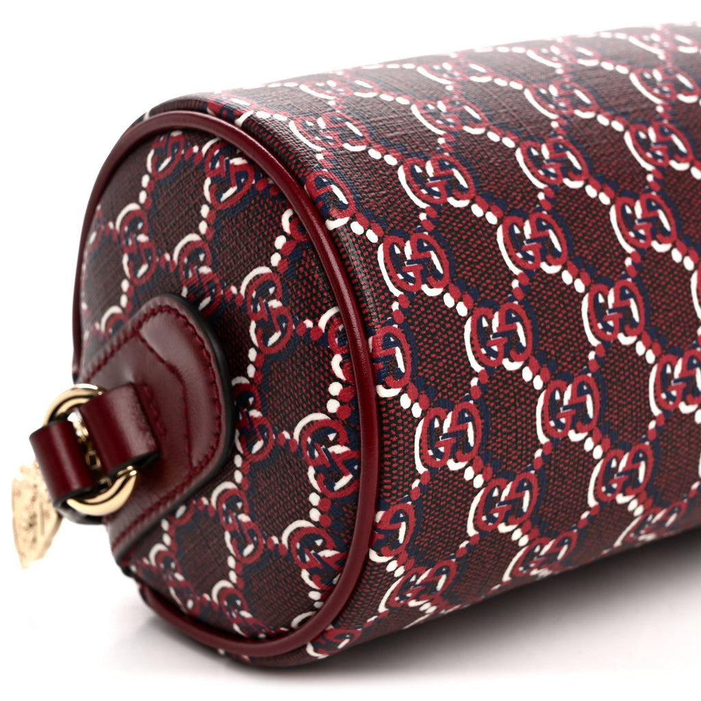 GG Shadow Monogram Ophidia Crossbody Bag Rosso Ancora Red wholesalehk.shop