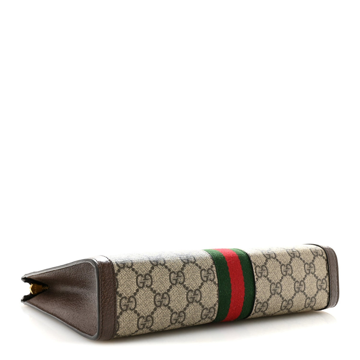 GG Supreme Monogram Web Ophidia Pouch Brown wholesalehk.shop