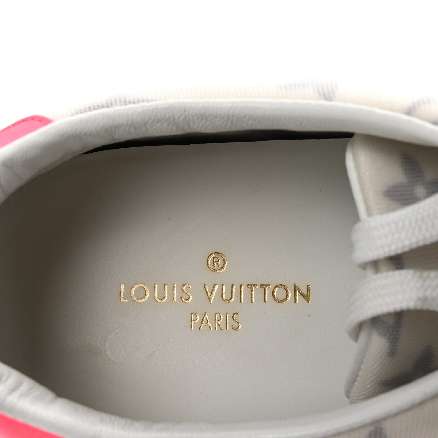 Technical Fabric Calfskin Monogram Frontrow Sneakers 39 Pink £¨ Direct shipment via from wholesalehk.shop