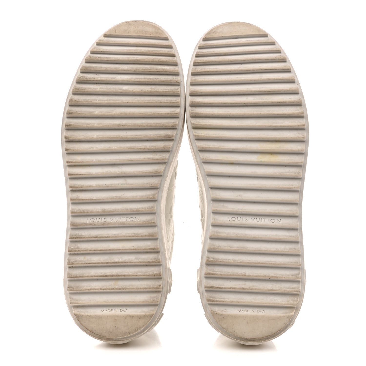 Lambskin Embossed Monogram Time Out Sneakers 35  White £¨ Direct shipment via from wholesalehk.shop