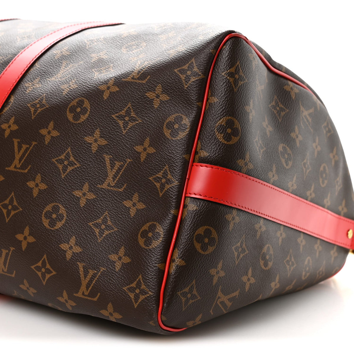 Calfskin Monogram Keepall Bandouliere 50 Coquelicot wholesalehk.shop