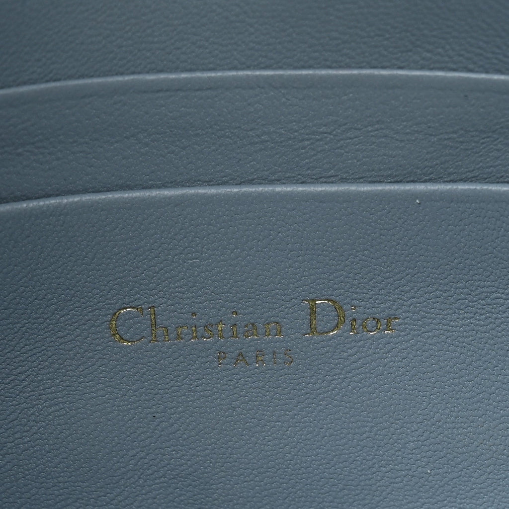 Lambskin Macrocannage Mini Dior Caro Bag Cloud Blue wholesalehk.shop