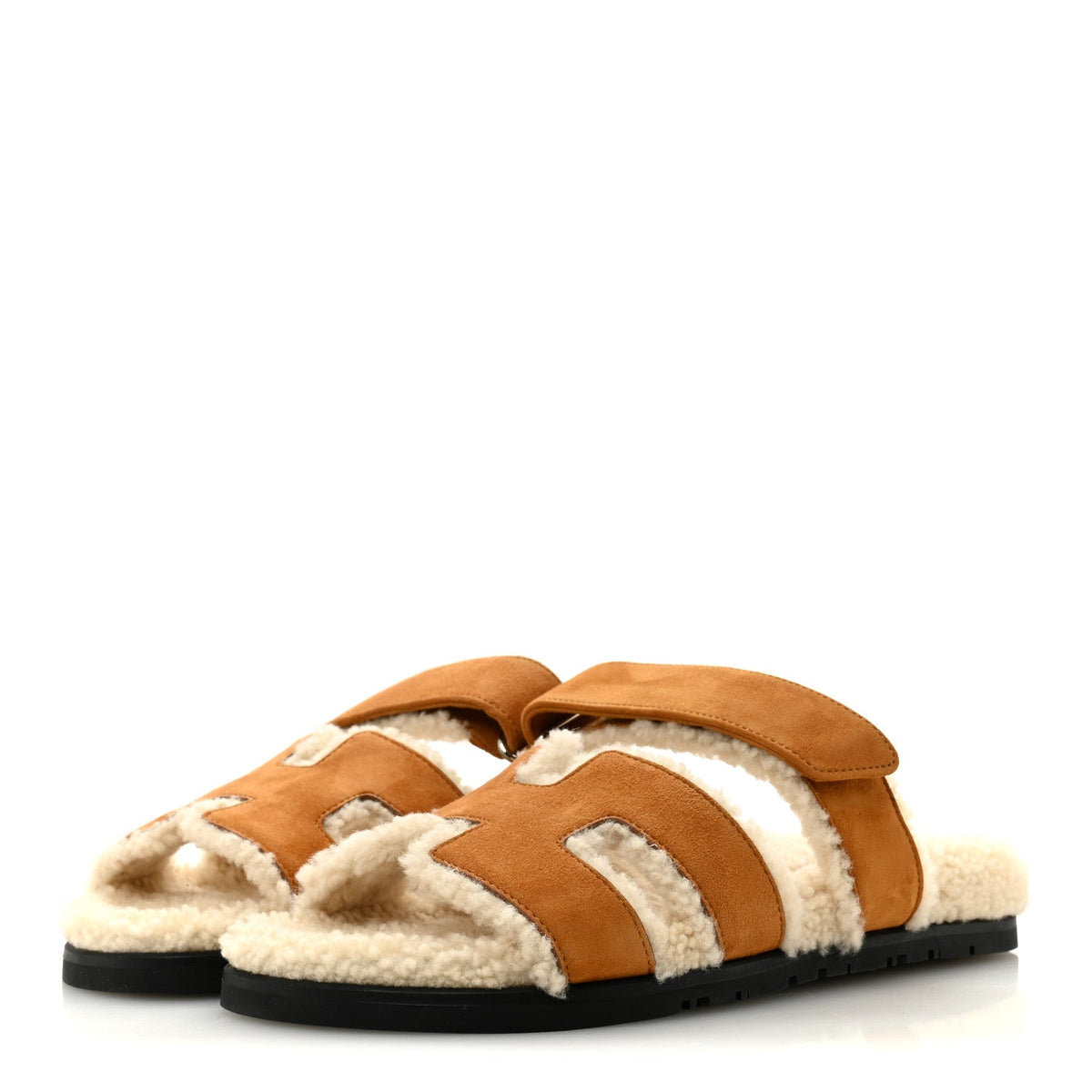 Suede Goatskin Woolskin Womens Chypre Sandals 40 Naturel Ecru wholesalehk.shop
