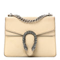 Textured Calfskin Crystal Mini Dionysus Shoulder Bag Mystic White wholesalehk.shop