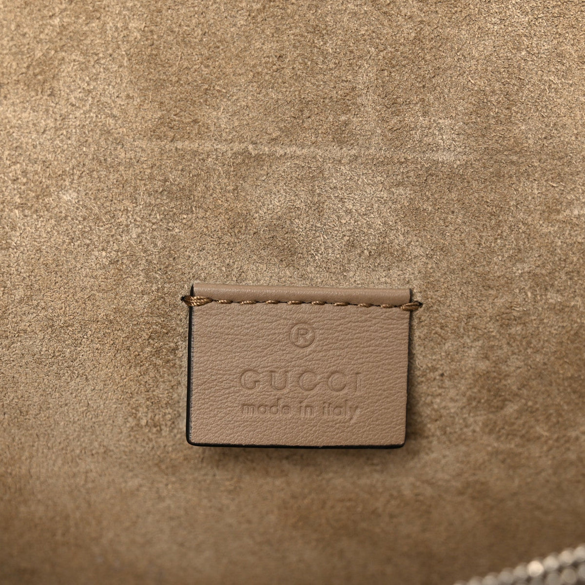 GG Supreme Monogram Small Dionysus Shoulder Bag Taupe wholesalehk.shop