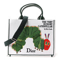 Canvas Embroidered Medium The Very Hungry Caterpillar Book Tote With Strap White Multicolor £¨ Direct shipment via from wholesalehk.shop