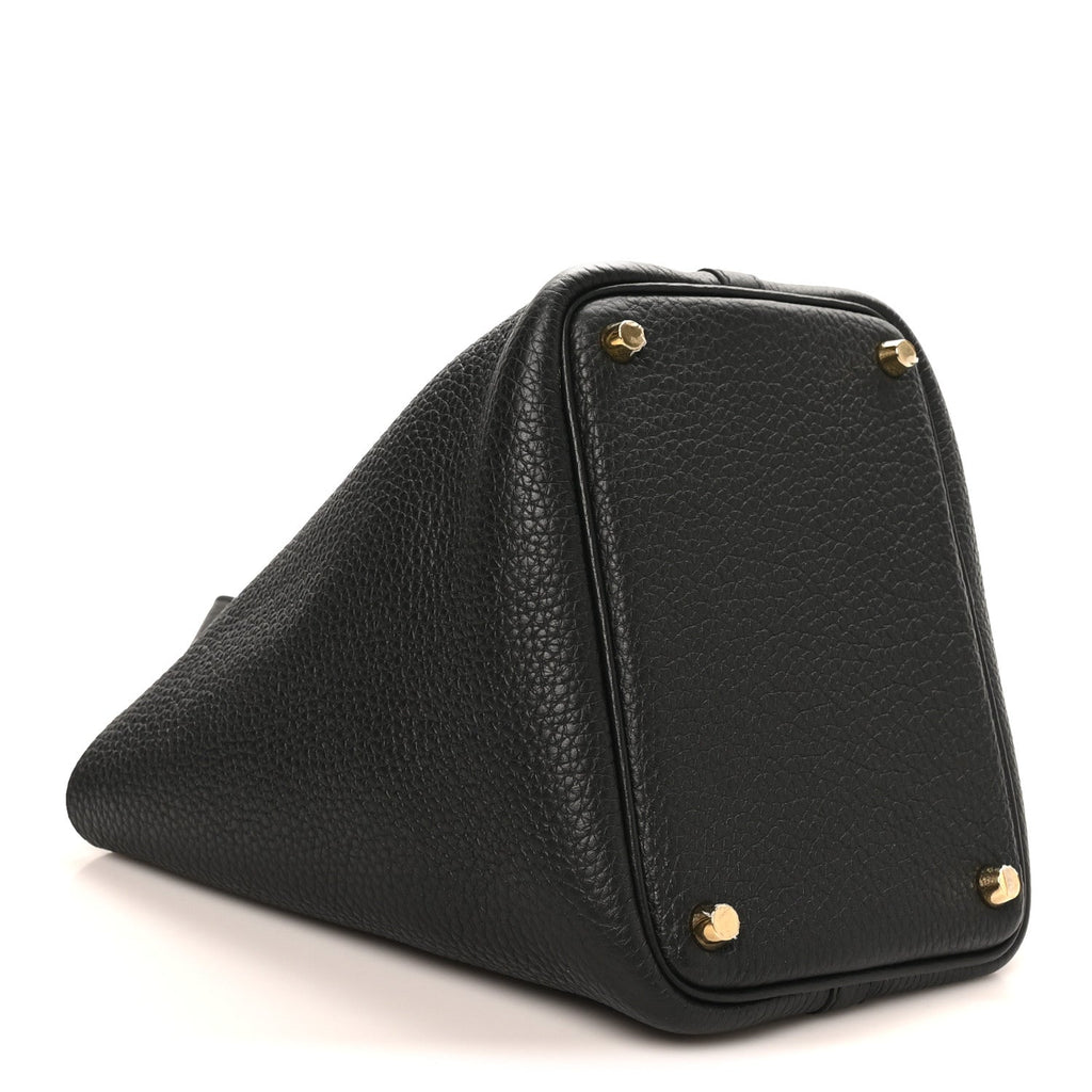 Taurillon Clemence Picotin Lock 18 PM Black £¨ Direct shipment via from wholesalehk.shop