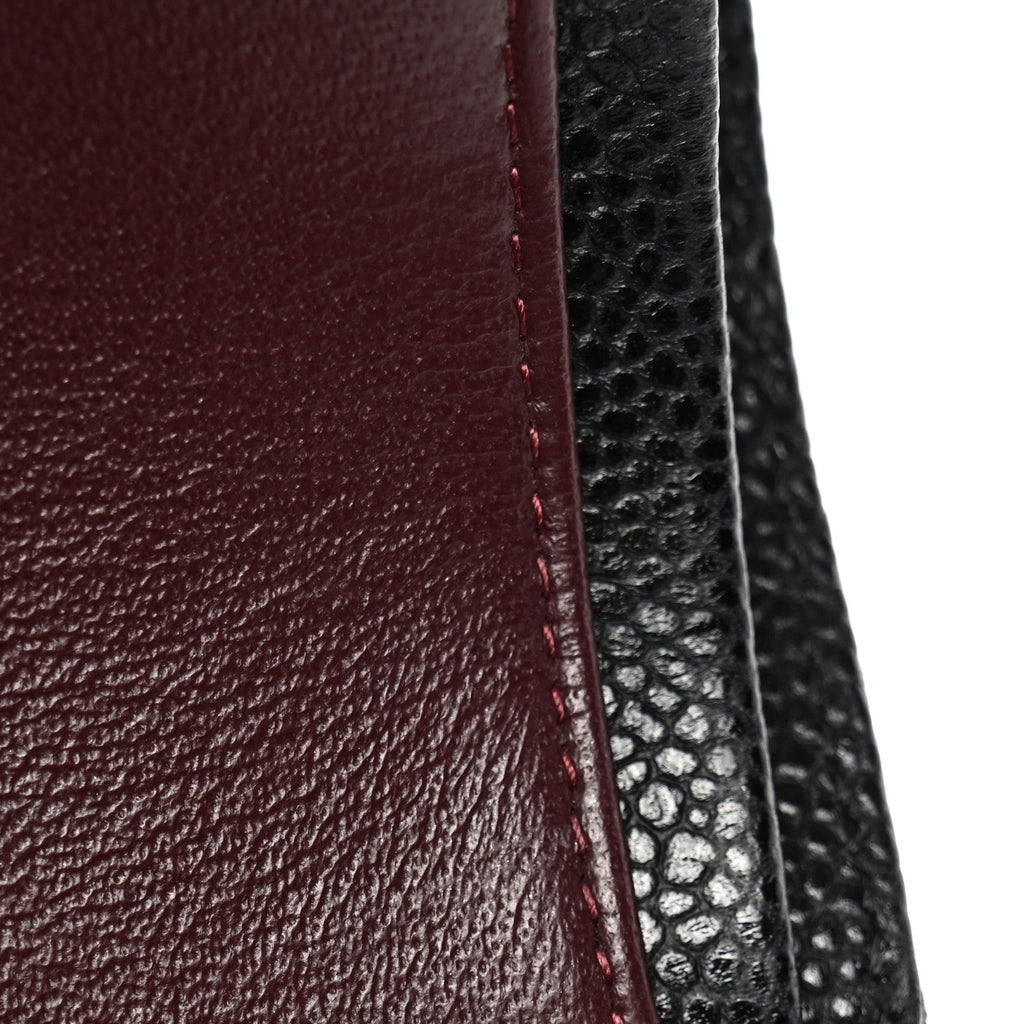 Caviar Quilted Jumbo Double Flap Black wholesalehk.shop