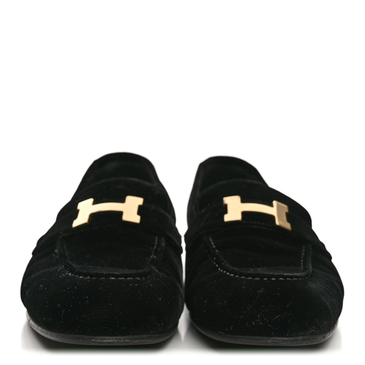 Velvet Womens Paris Loafers 41 Black wholesalehk.shop