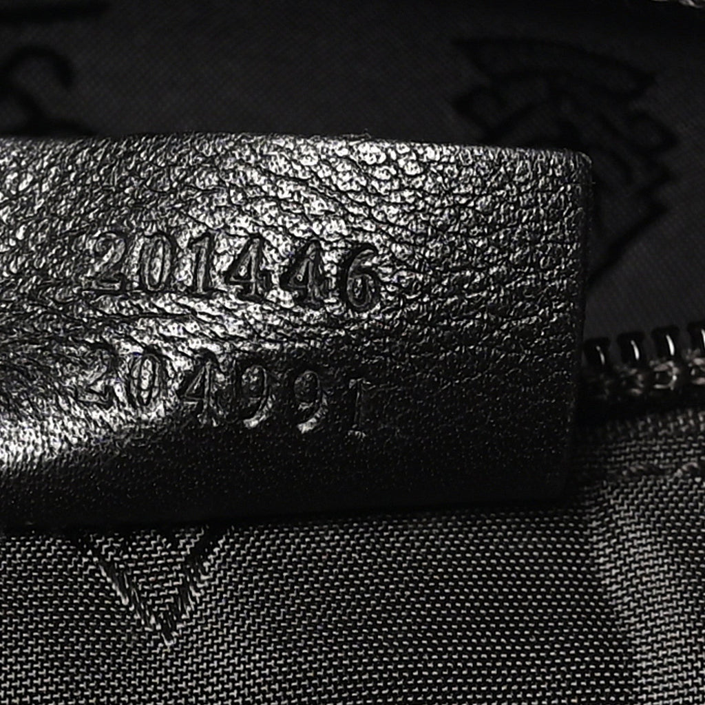 Guccissima Medium Flat Messenger Bag Black £¨ Direct shipment via from wholesalehk.shop