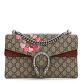 GG Supreme Monogram Blooms Small Dionysus Shoulder Bag Beige Multicolor Dry Rose wholesalehk.shop