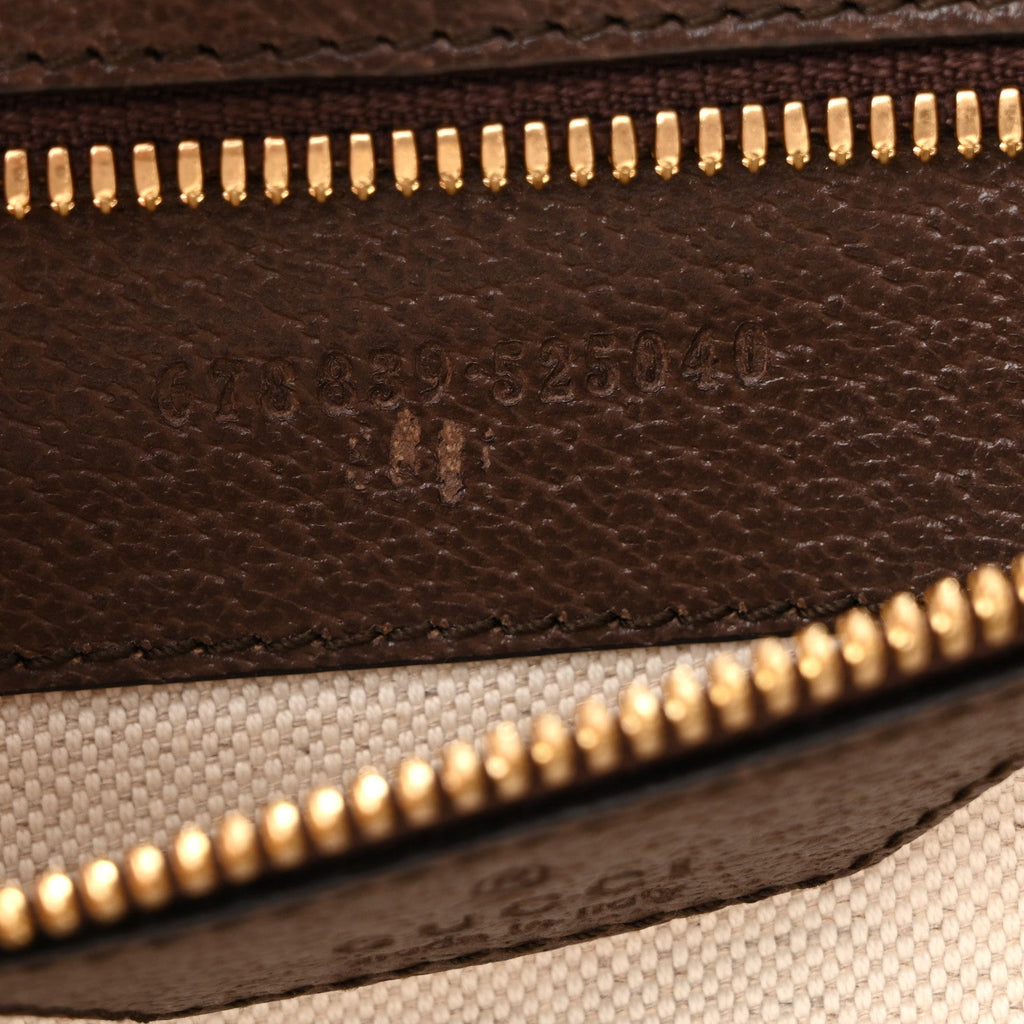 Monogram Jumbo GG Textured Dollar Calfskin Web Tote Bag Camel Ebony New Acero wholesalehk.shop