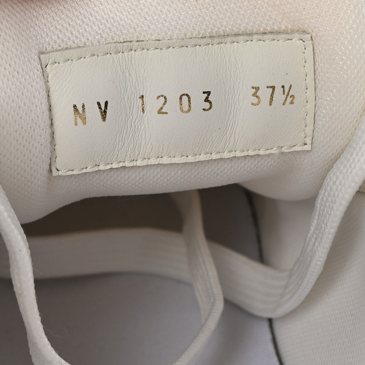 Calfskin Womens LV Trainer Sneakers 37.5 White £¨ Direct shipment via from wholesalehk.shop