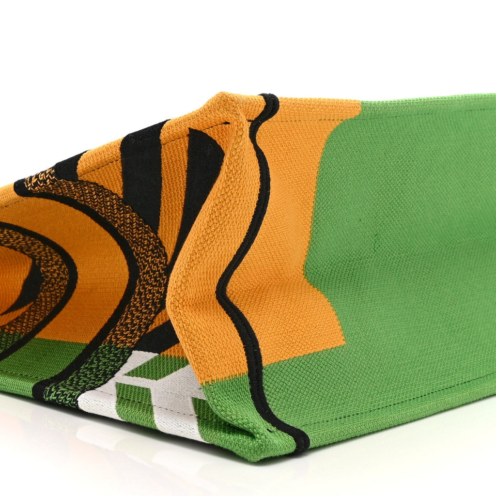 Canvas Embroidered Medium Jungle Pop Book Tote Green Multicolor £¨ Direct shipment via from wholesalehk.shop