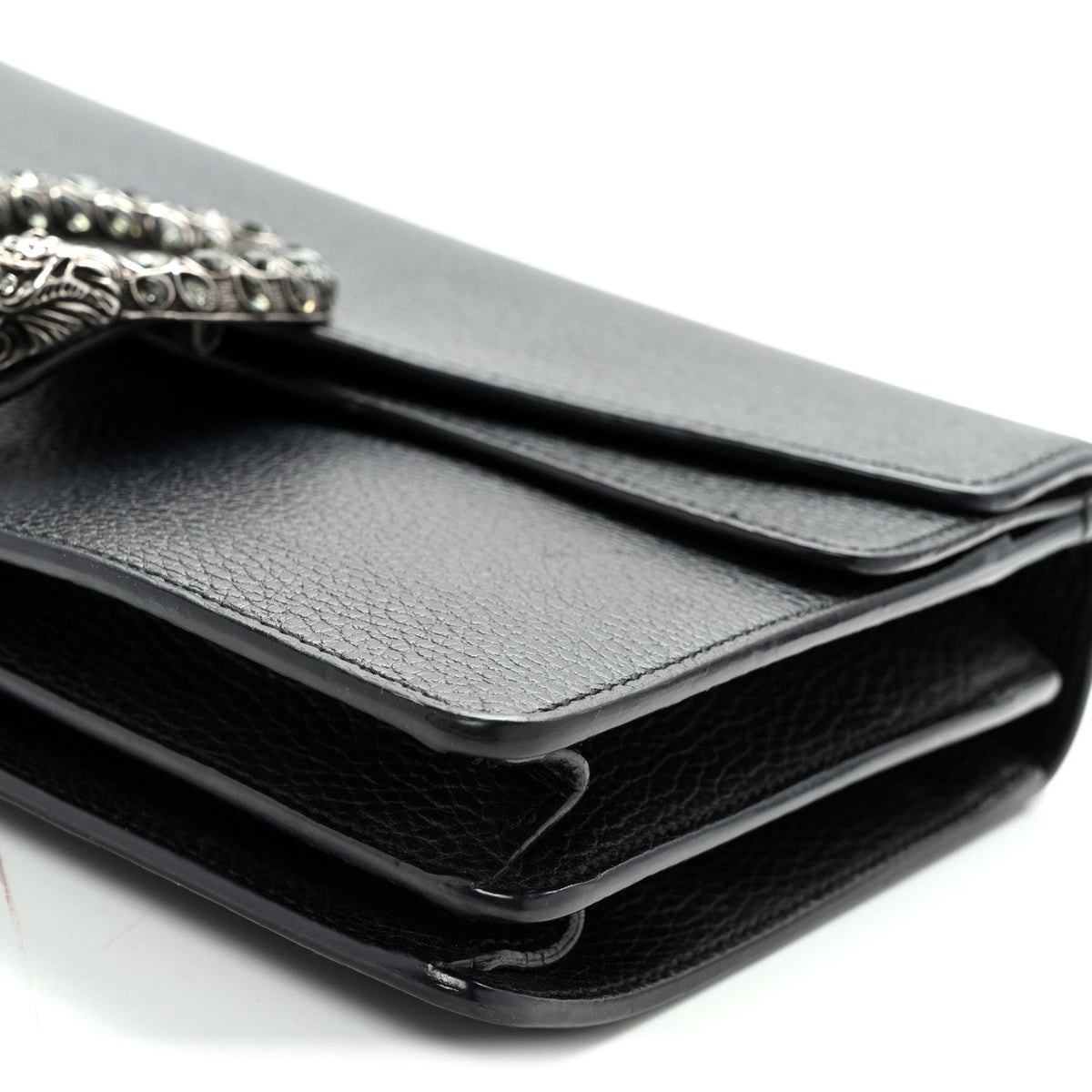Pebbled Calfskin Small Dionysus Shoulder Bag Black wholesalehk.shop