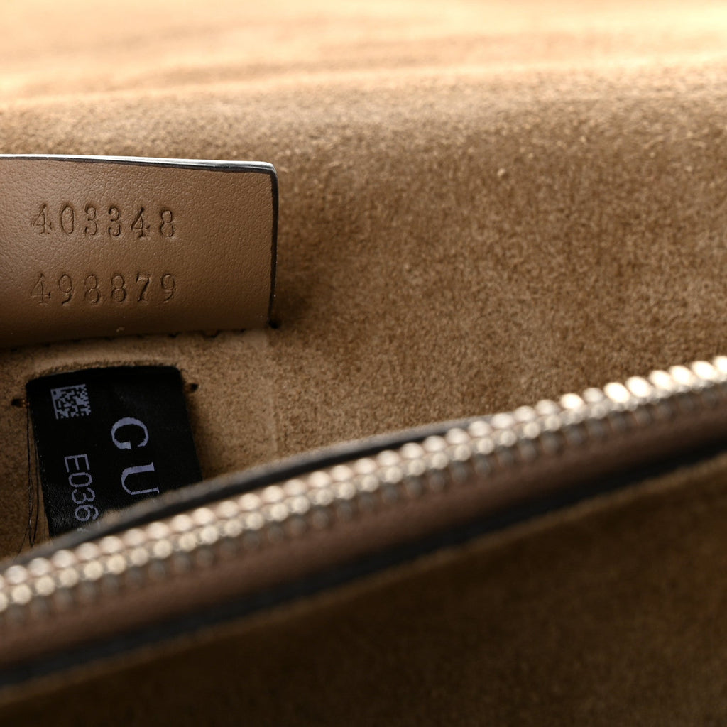 GG Supreme Monogram Medium Dionysus Shoulder Bag Taupe wholesalehk.shop
