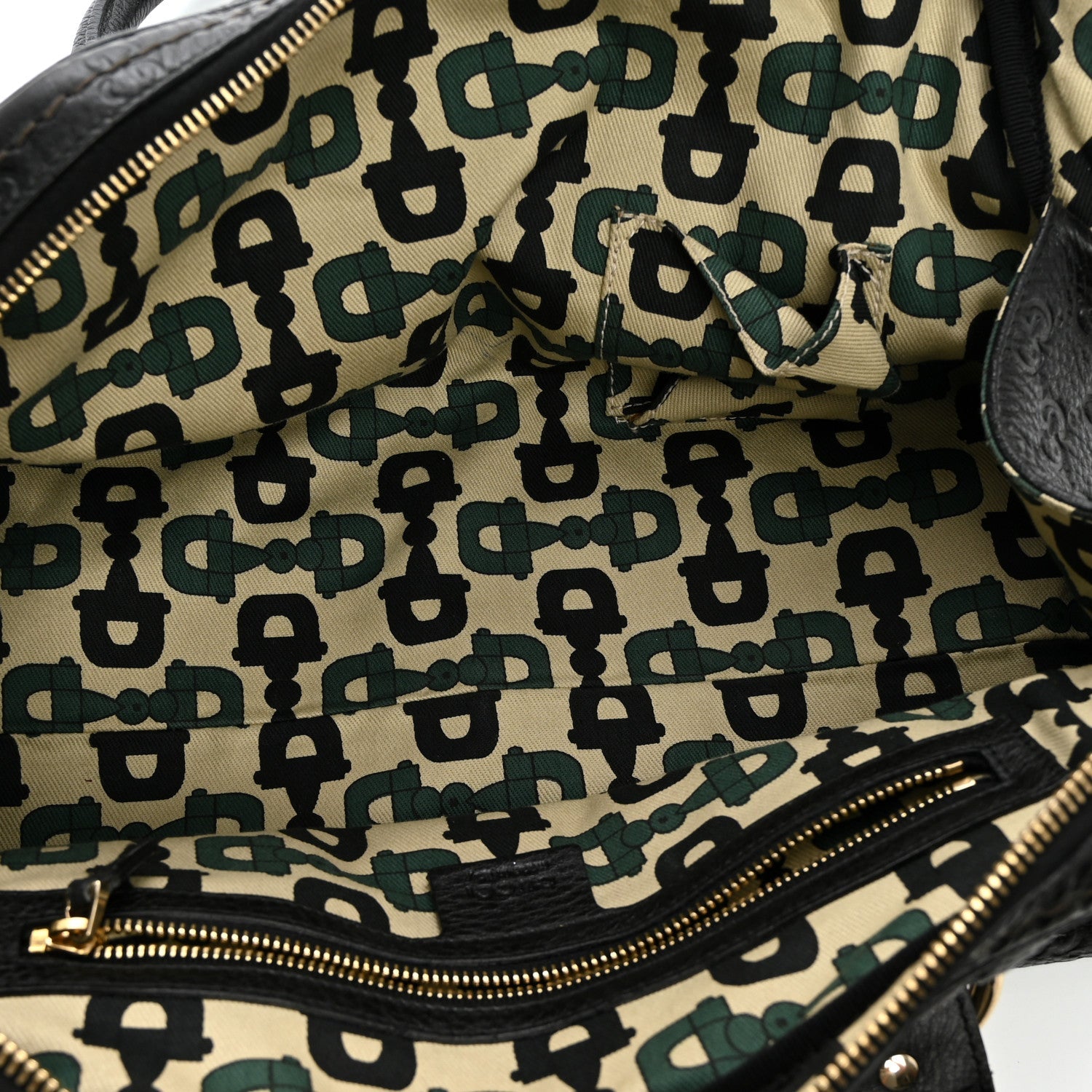 Calfskin Guccissima Signoria Bowler Bag Black £¨ Direct shipment via from wholesalehk.shop