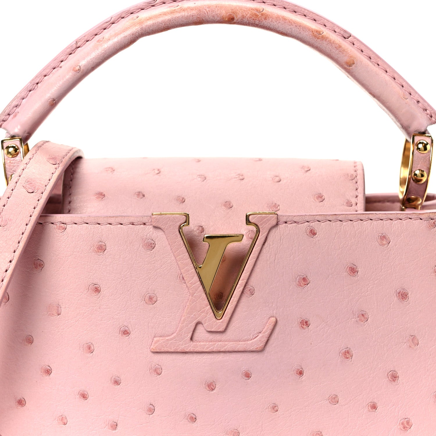 Ostrich Capucines Mini Pink £¨ Direct shipment via from wholesalehk.shop
