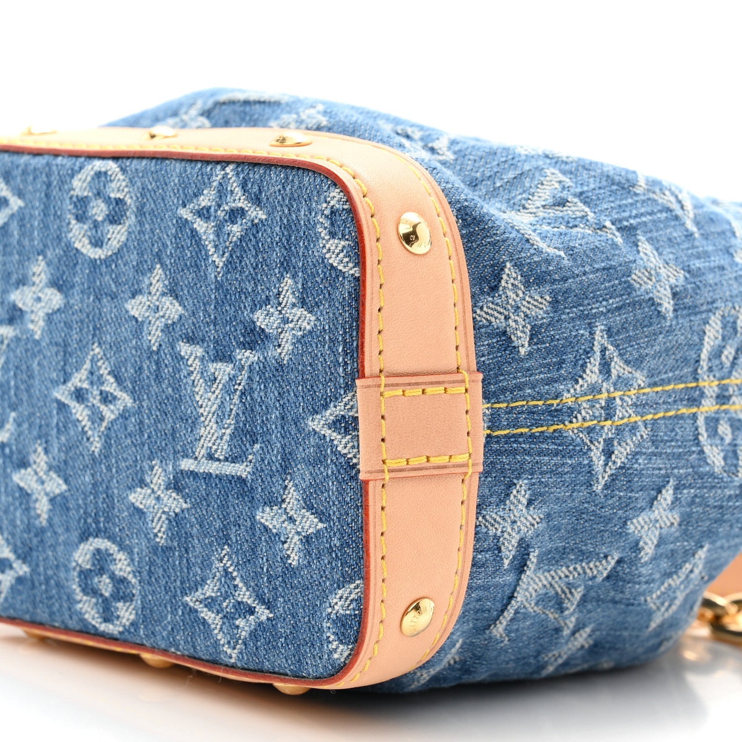 Monogram Denim Nano Noe Blue £¨ Direct shipment via from wholesalehk.shop