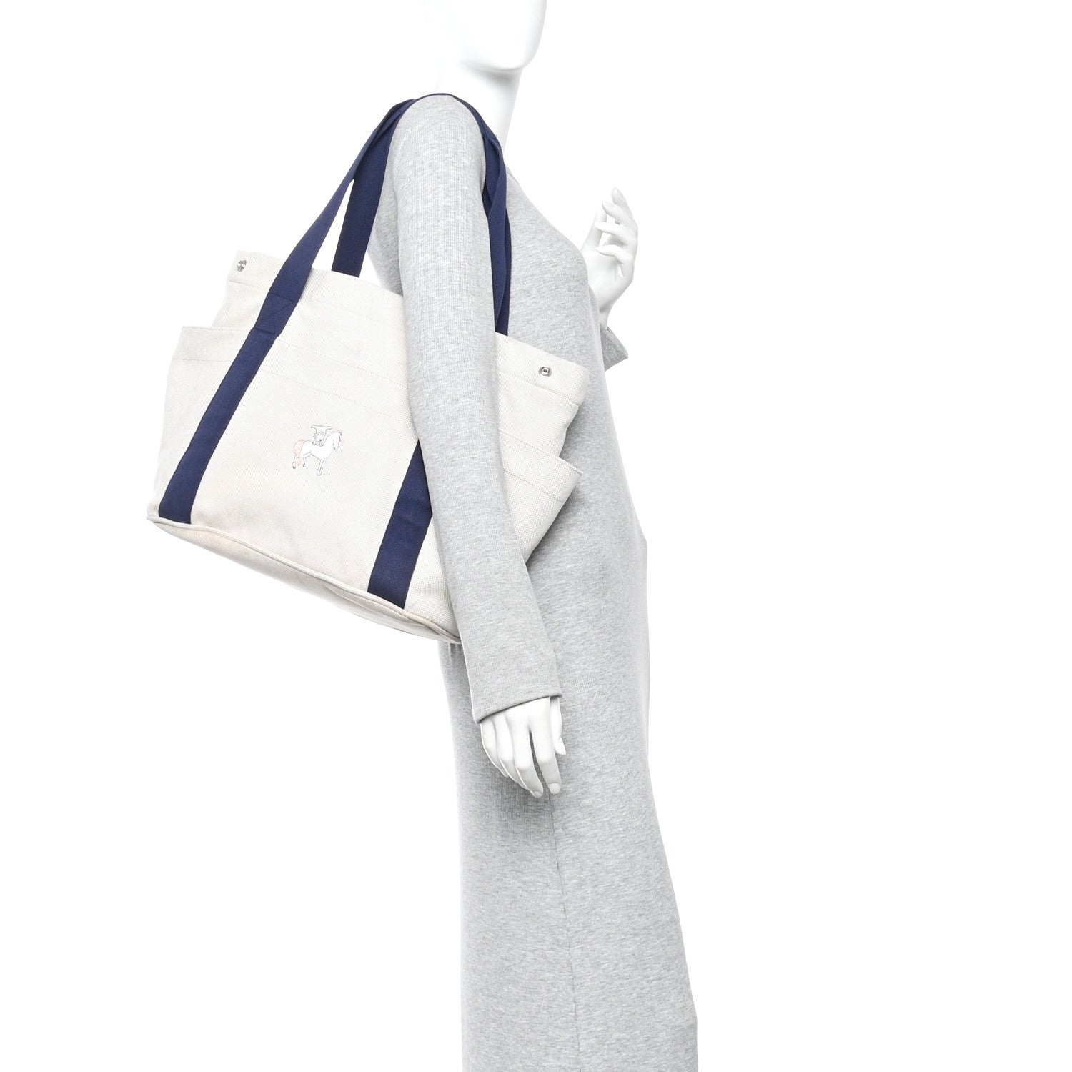 H Canvas Cabriole Nappy Bag Gris Perle £¨ Direct shipment via from wholesalehk.shop