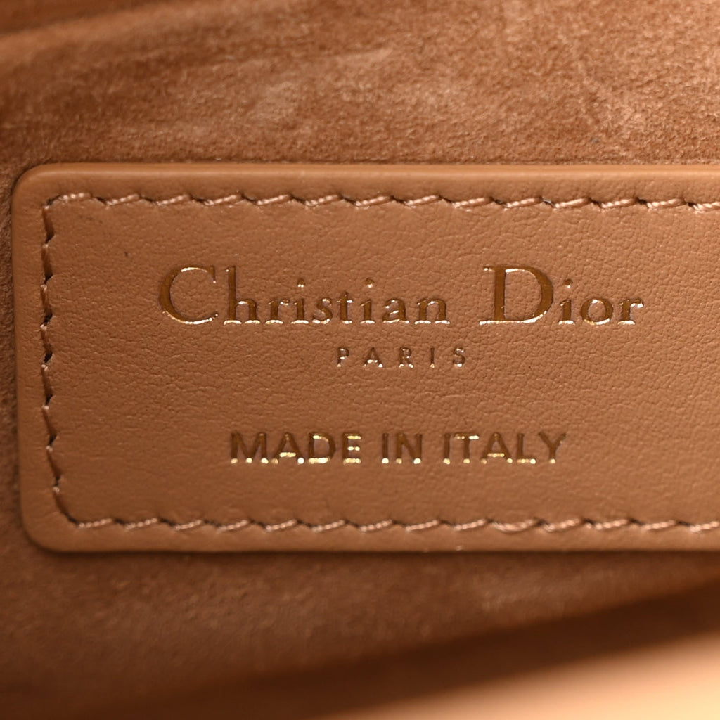 Calfskin Cannage Small The Lady 95.22 Beige wholesalehk.shop