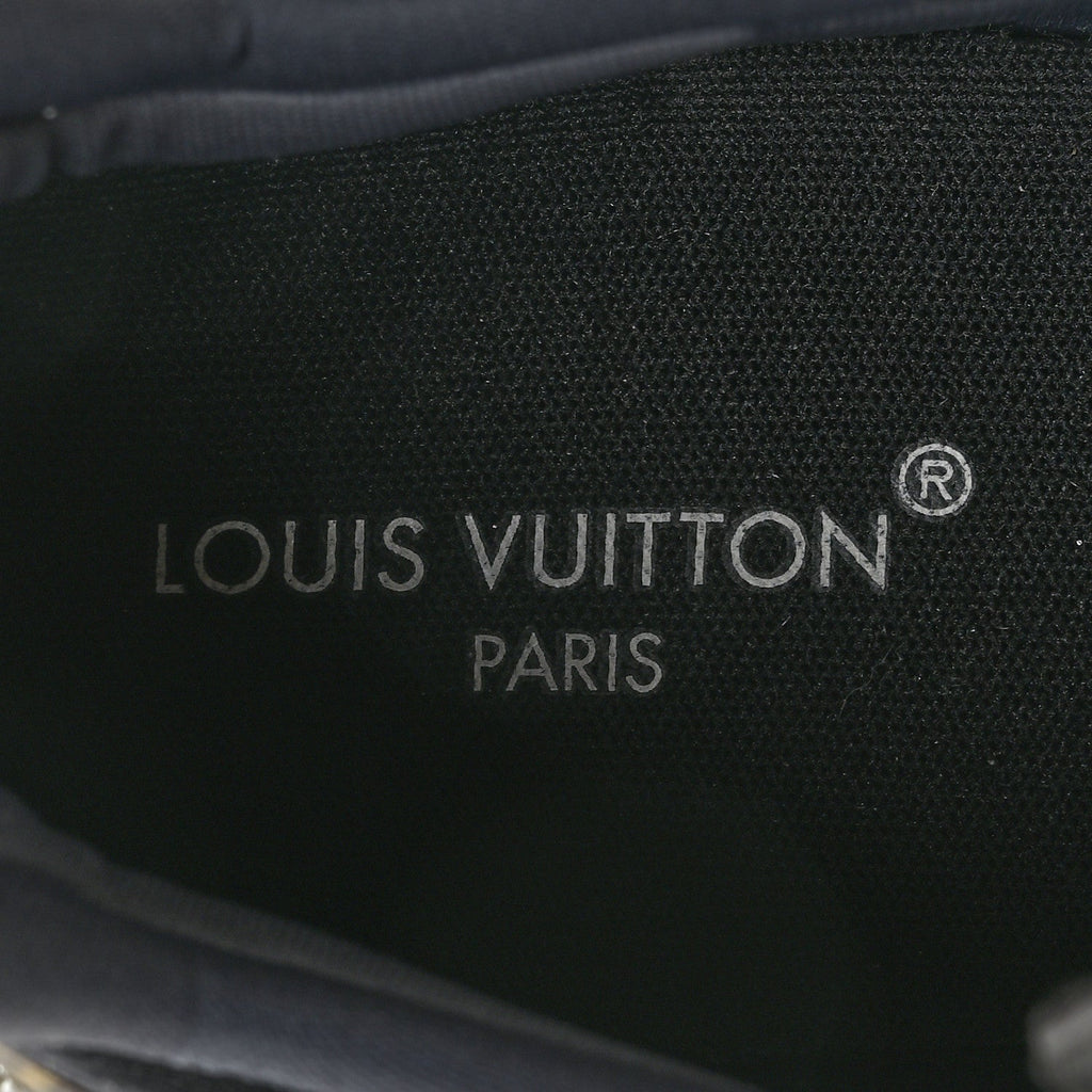 Monogram Calfskin Run 55 Sneakers 39 Black £¨ Direct shipment via from wholesalehk.shop