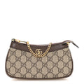 GG Supreme Monogram Textured Dollar Calfskin Mini Ophidia Chain Bag Beige Ebony wholesalehk.shop