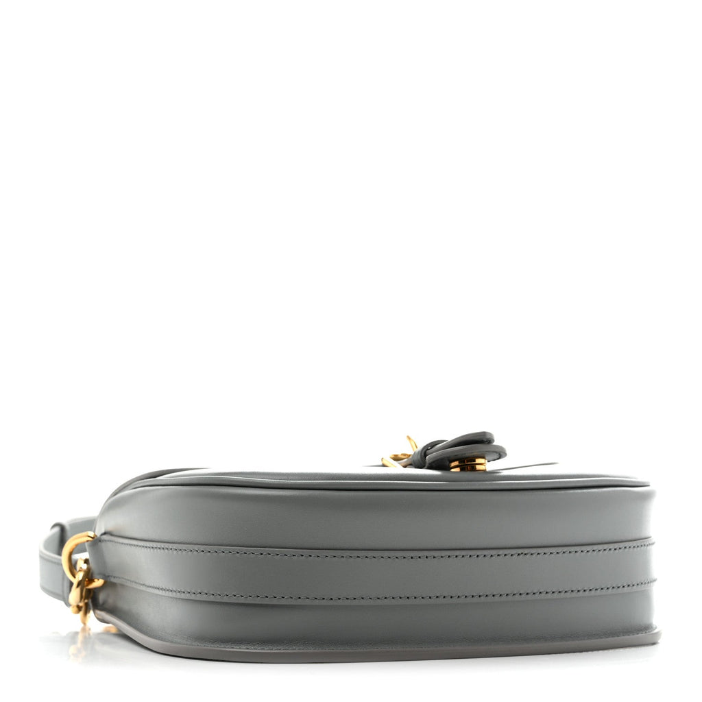 Box Calfskin Medium Bobby Flap Gray wholesalehk.shop