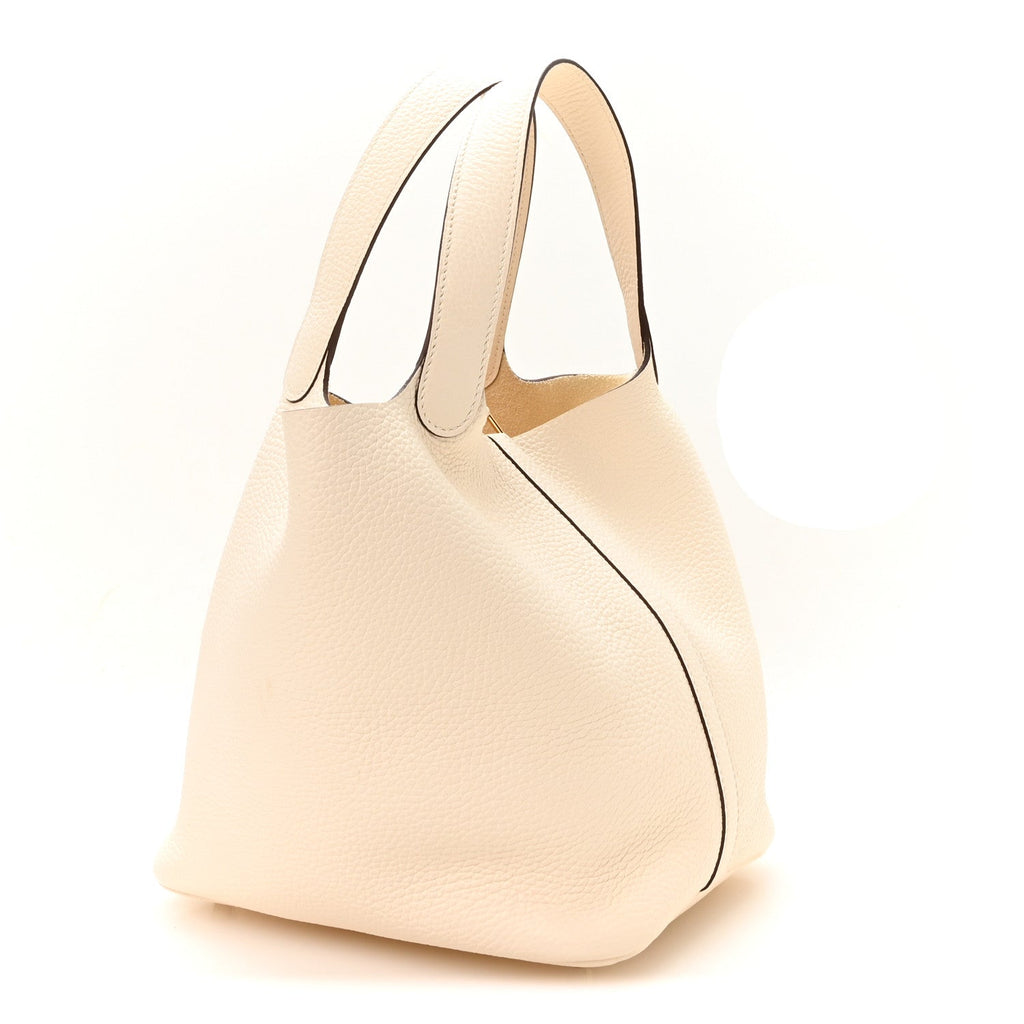 Taurillon Clemence Picotin Lock 22 MM Nata £¨ Direct shipment via from wholesalehk.shop