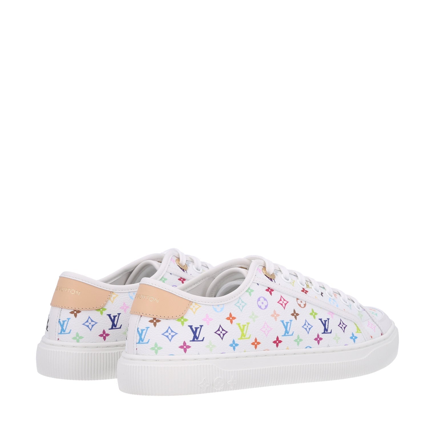 LV X TM Calfskin Monogram Multicolor Lagoon Sneakers 40 White £¨ Direct shipment via from wholesalehk.shop