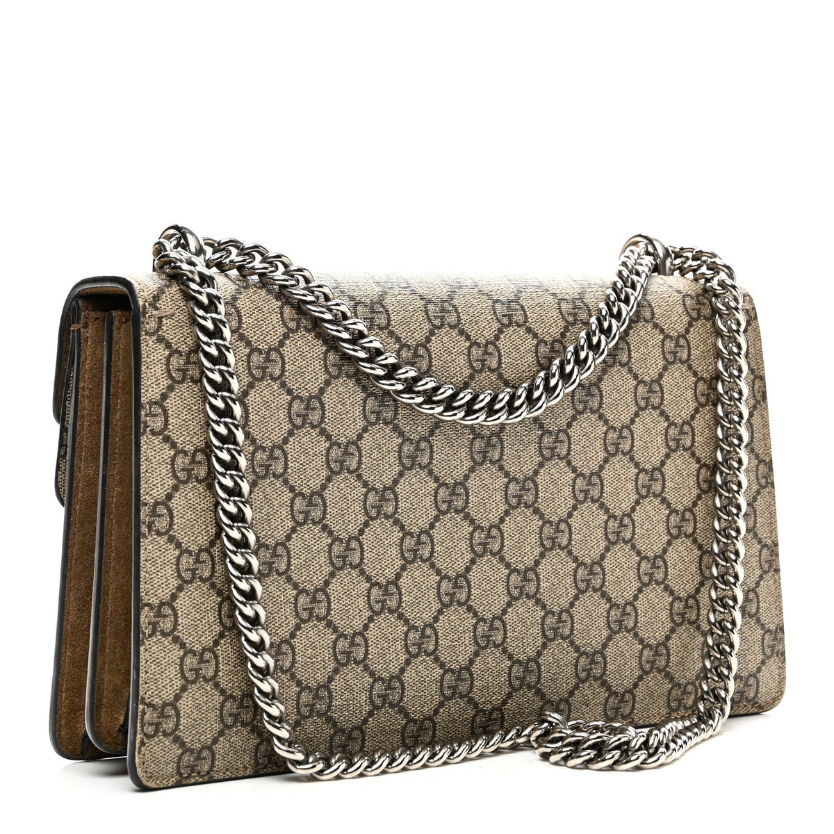 GG Supreme Monogram Small Dionysus Shoulder Bag Taupe wholesalehk.shop