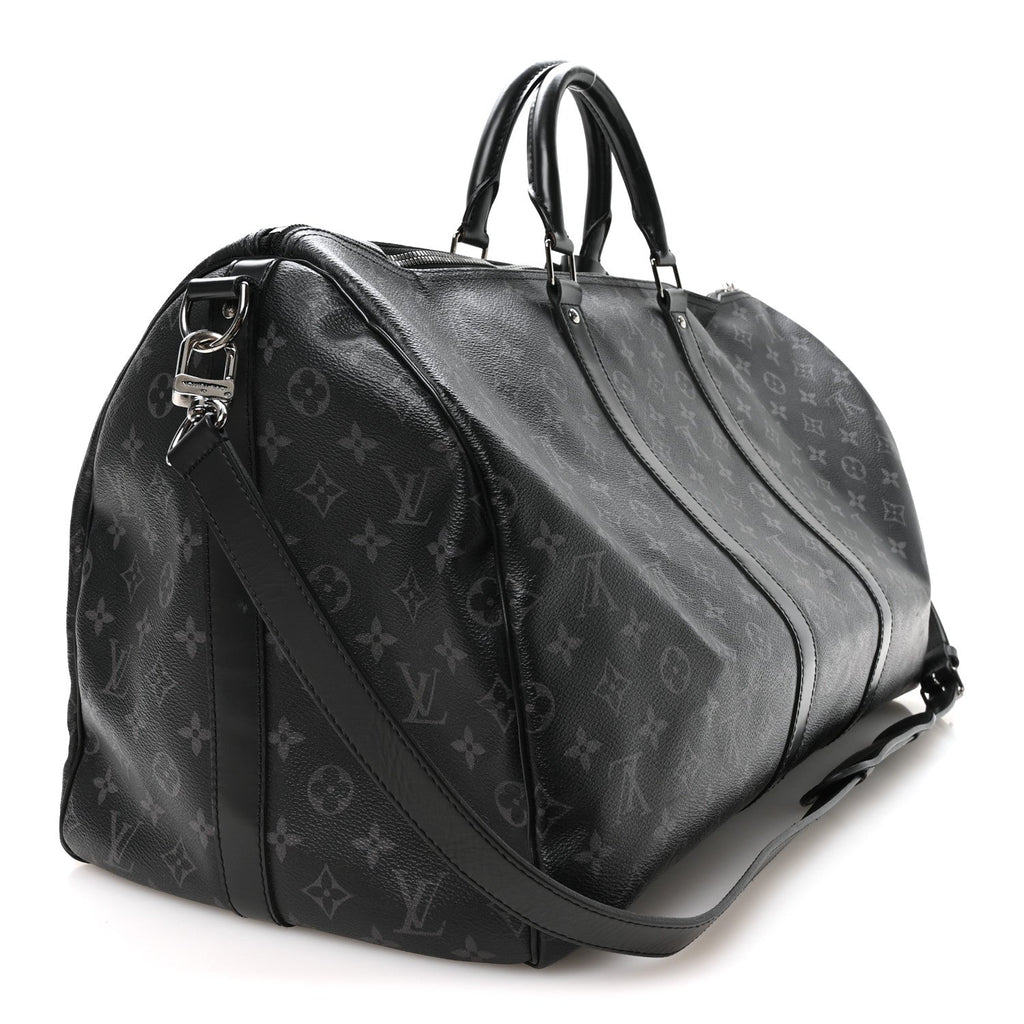 Monogram Eclipse Keepall Bandouliere 55 wholesalehk.shop