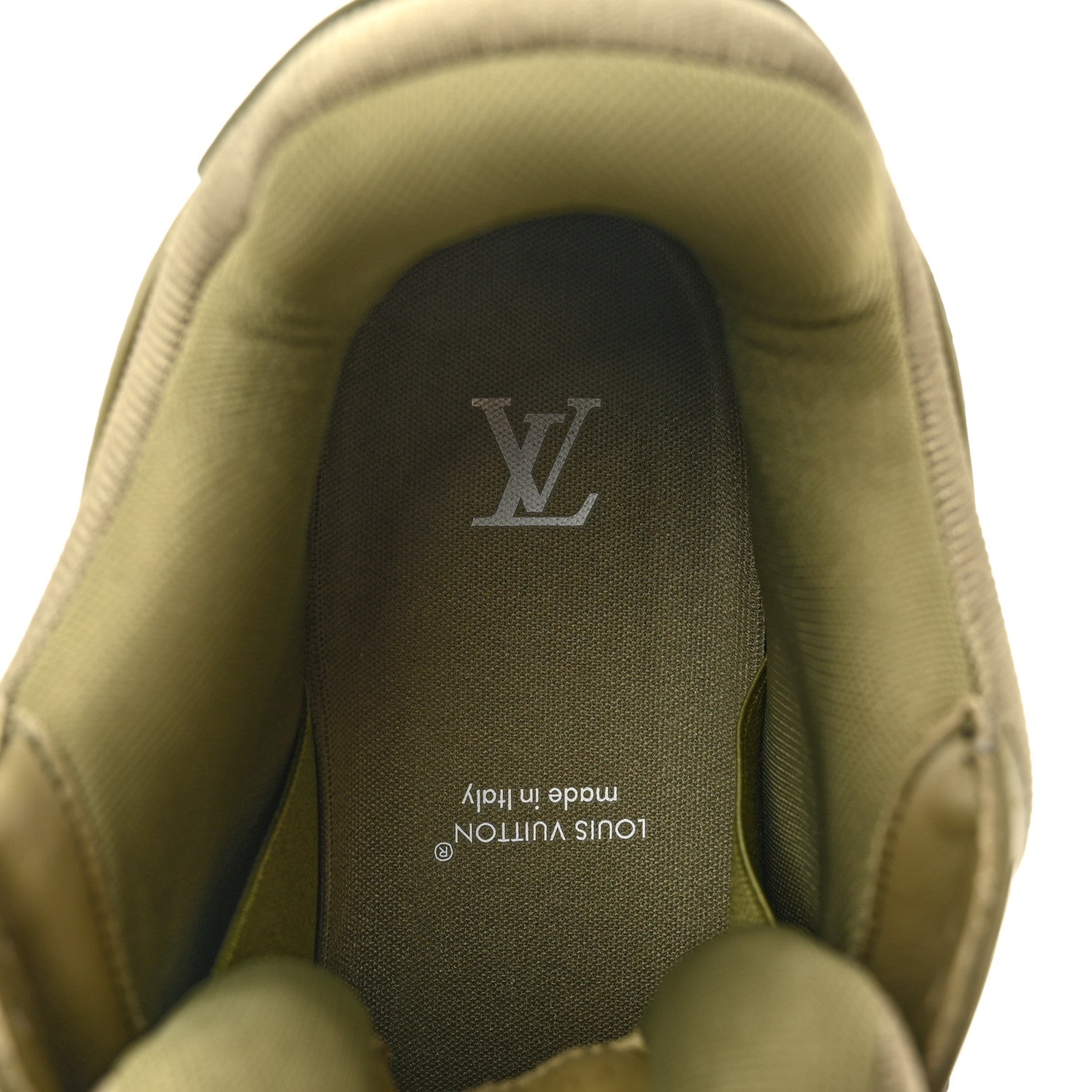 Damoflage Mens LV Trainer Maxi Sneakers 9.5 Green £¨ Direct shipment via from wholesalehk.shop