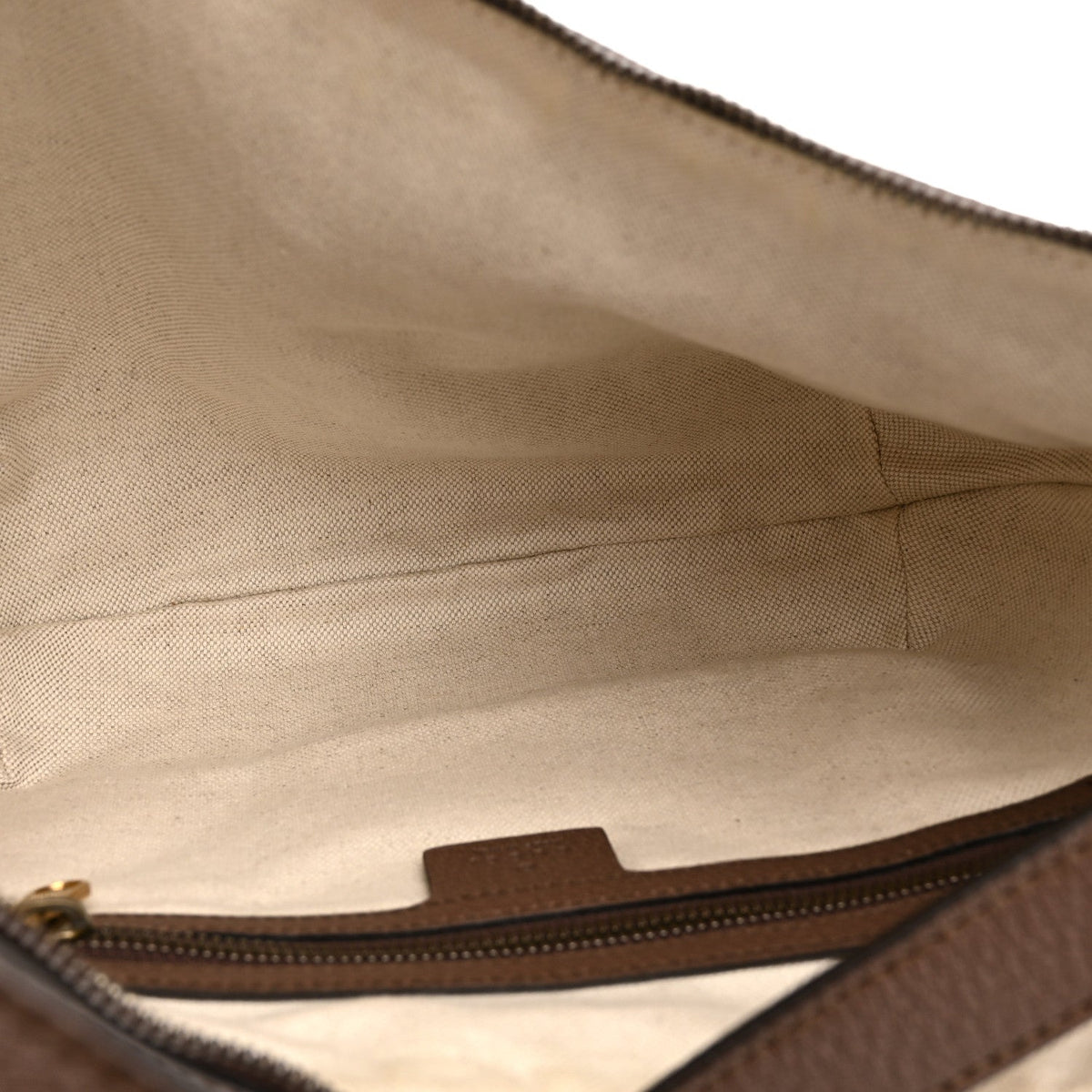 GG Supreme Monogram Web Small Ophidia Half Moon Hobo Brown wholesalehk.shop
