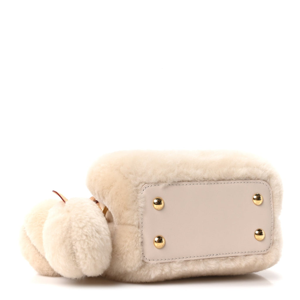 Shearling Caousnow Capucines Cream £¨ Direct shipment via from wholesalehk.shop