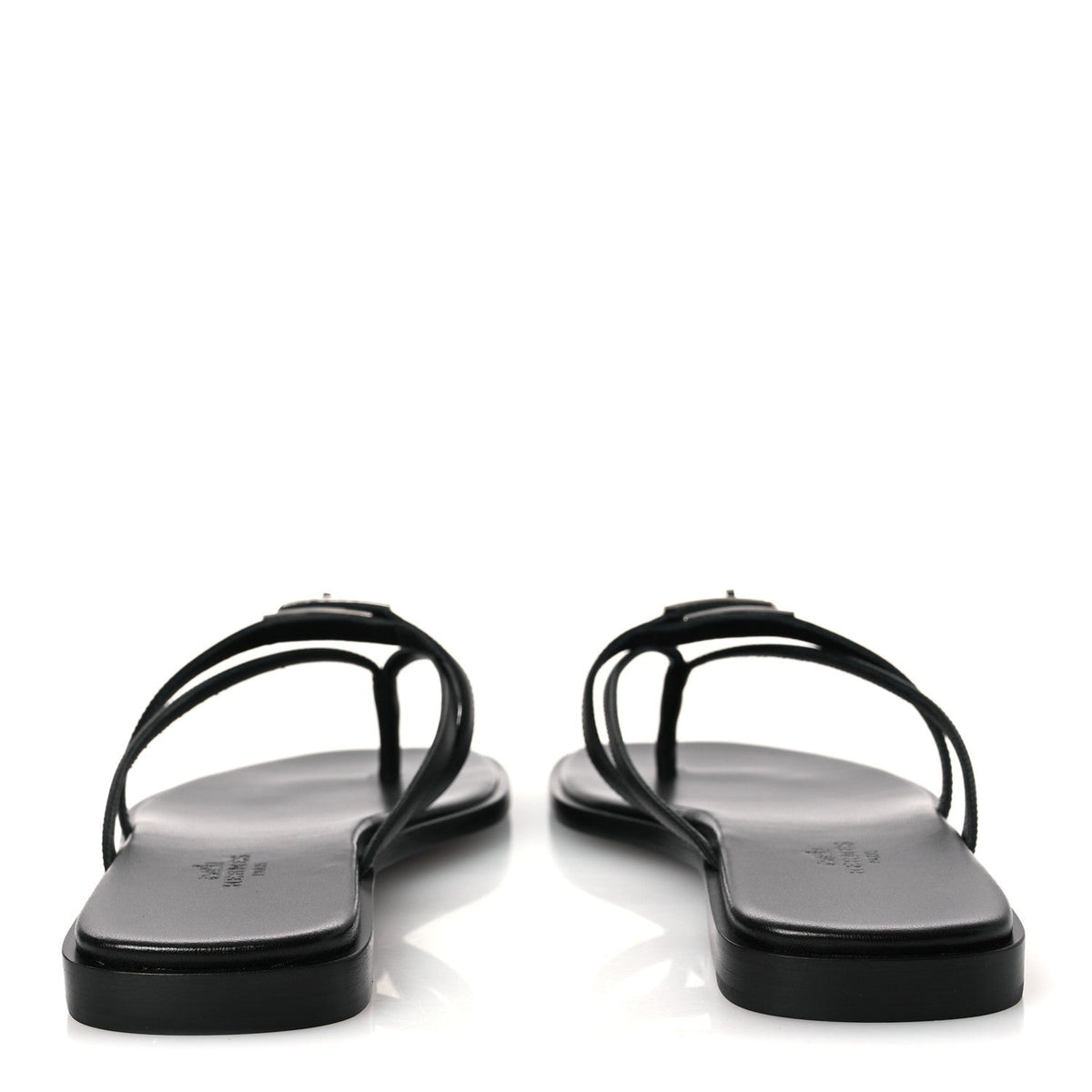 Calfskin Miss Sandals 39 Black wholesalehk.shop