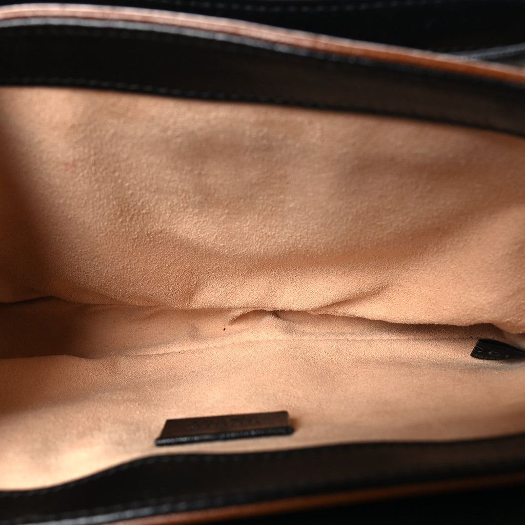 GG Supreme Monogram New Sakai Lux Calfskin Mini Padlock Flap Pocket Shoulder Bag Beige Ebony Black Cuir £¨ Direct shipment via from wholesalehk.shop